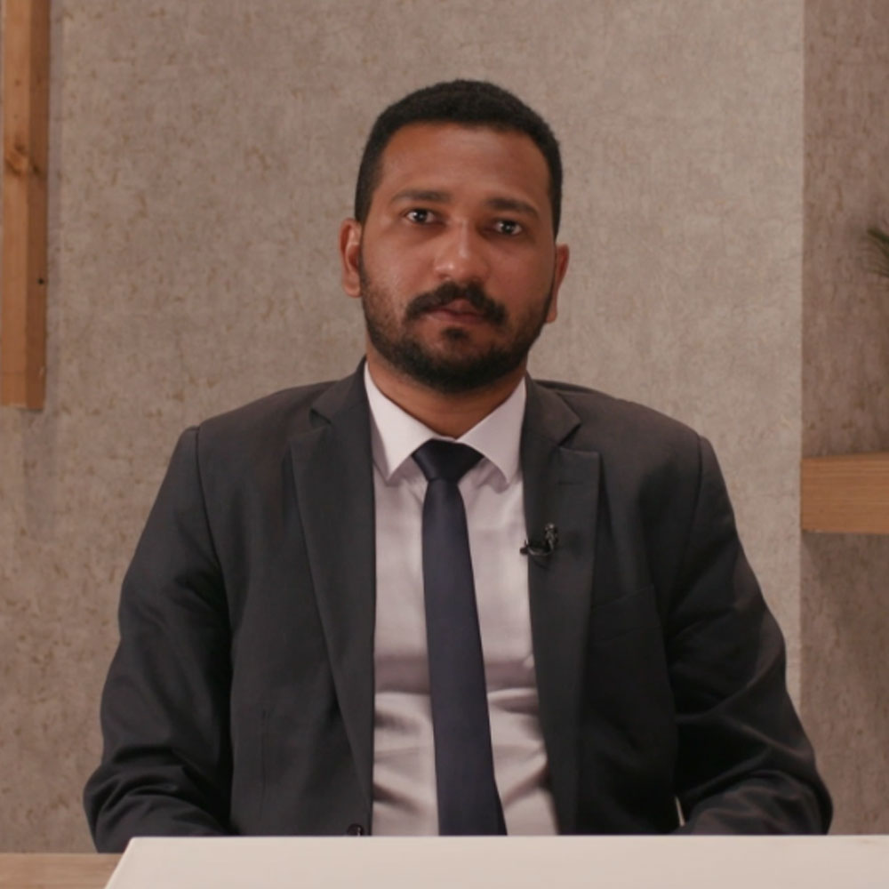 Calligrapher Sami Saif Al-Din